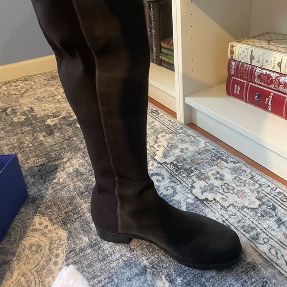 Stuart Weisman Eloise 30 Black and Gray Boot | 8.5 - Picture 8 of 11